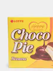Печенье глазированное со вкусом банана CHOCO PIE LOTTE, 336 гр