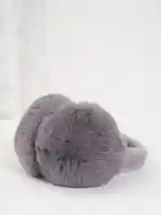 Серый наушники утепленные / Наушники зимние / Тёплые наушники