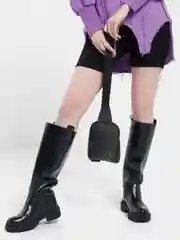 Черный сумка через плечо