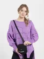 Желтый сумка женская, мужская, детская / Текстильная сумка на плечо / мини сумка