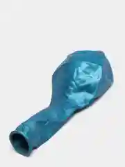 Шар воздушный хром, 3 шт, синий, 30 см