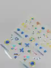 Прозрачный слайдеры для дизайна ногтей