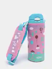 Розовый детская термокружка/термос THERMOS 0,4 л. Baby розовая MT-90