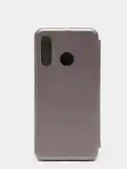 Серебряный чехол-книжка Honor 20s / Huawei P30 Lite / P30 Lite New Edition / Honor 20 Lite, Хонор 20с