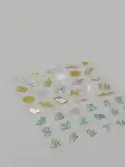 Песочный хаки слайдеры для дизайна ногтей