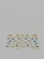Зелёный хаки слайдеры для дизайна ногтей
