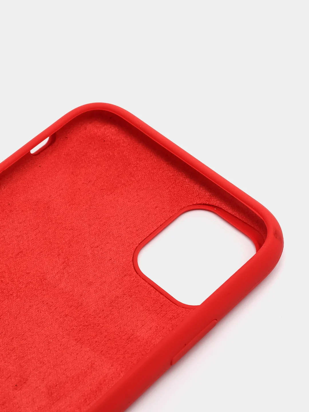 Красный чехол Silicone Case для iPhone 11/XR/7/8/SE2020/12/12Pro/7+/8+/6s/6