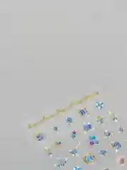 Ледяной слайдеры для дизайна ногтей