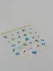 Ледяной слайдеры для дизайна ногтей