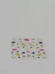 Лайм слайдеры для дизайна ногтей