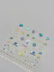 Коралловый меланж слайдеры для дизайна ногтей