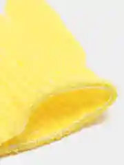 Желтый мочалка перчатка