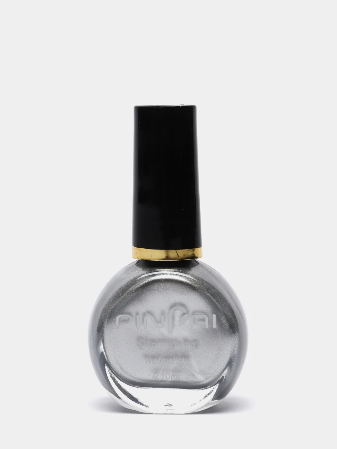 Серебряный лак для стемпинга "PinPai"