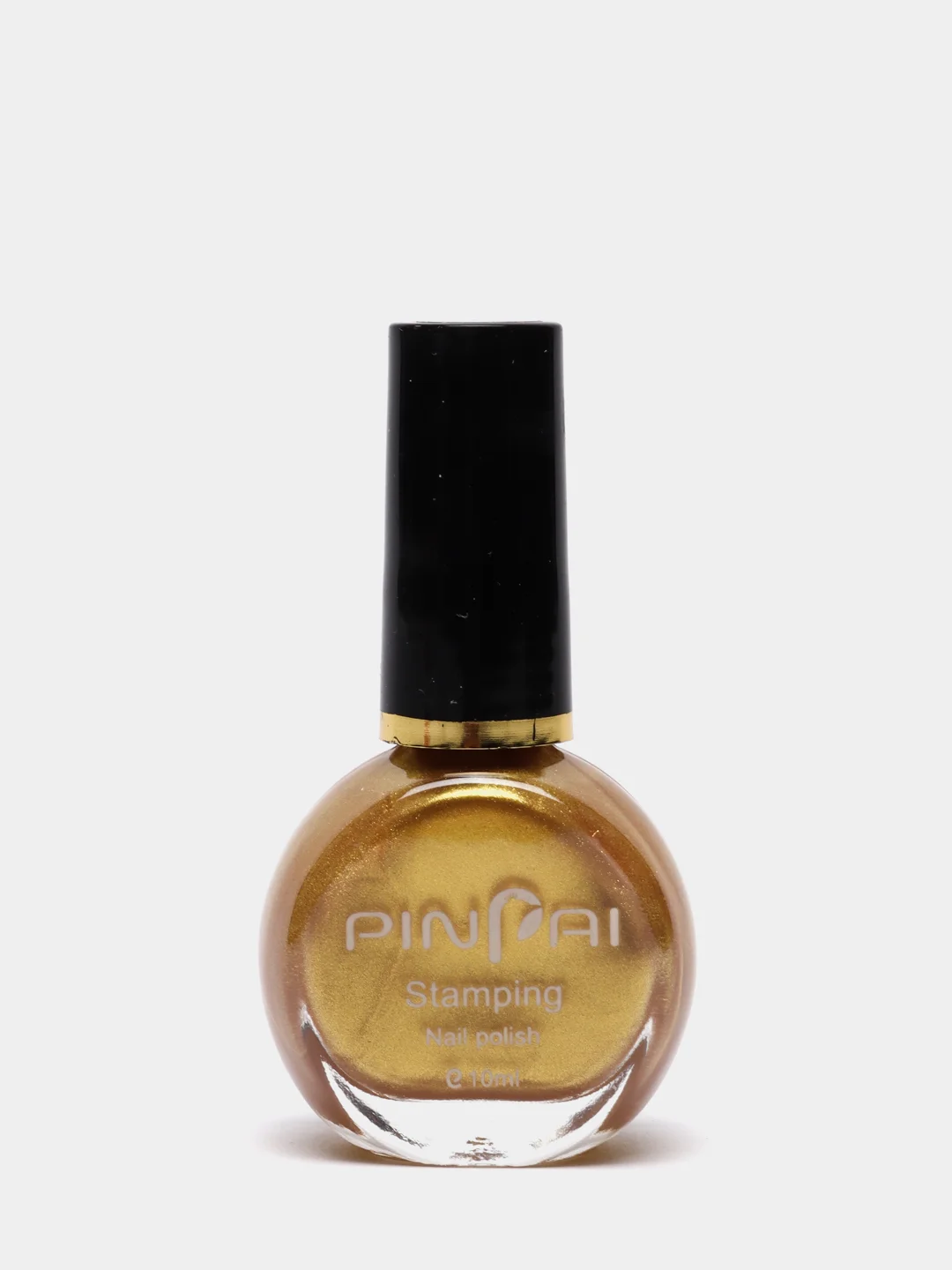 Золотой лак для стемпинга "PinPai"