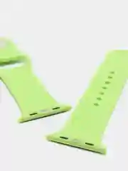 Зеленый силиконовый ремешок для Apple Watch 4, 5, 6, 7, 8, SE на 38/42/40/44/41/45