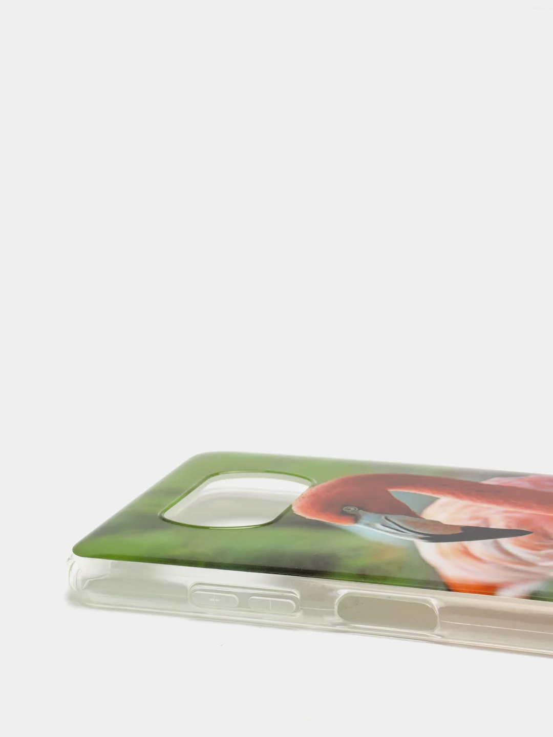 Зеленый чехол силиконовый для Xiaomi Poco X3 NFC/ Poco X3 Pro (Сяоми Поко Х3 Про), с рисунком
