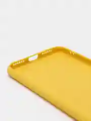 Желтый чехол iPhone 11 14 13 12 Pro Mini Plus XR 7 8 SE 2020 силиконовый (Айфон ХР Про Мини Плюс)