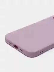 Лавандовый чехол iPhone 11 14 13 12 Pro Mini Plus XR 7 8 SE 2020 силиконовый (Айфон ХР Про Мини Плюс)