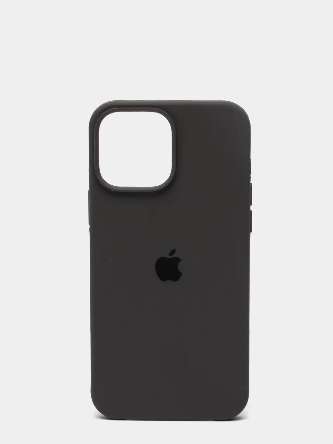 Тёмно-серый чехол Silicone Case для iPhone 13 / 13 Pro / 13 Pro Max с открытым низом
