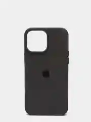 Тёмно-серый чехол Silicone Case для iPhone 13 / 13 Pro / 13 Pro Max с открытым низом