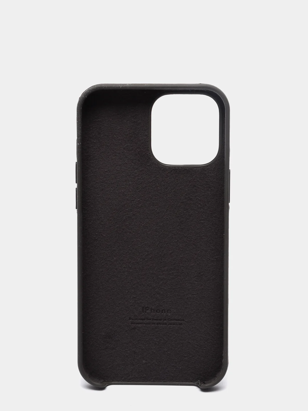 Тёмно-серый чехол Silicone Case для iPhone 13 / 13 Pro / 13 Pro Max с открытым низом