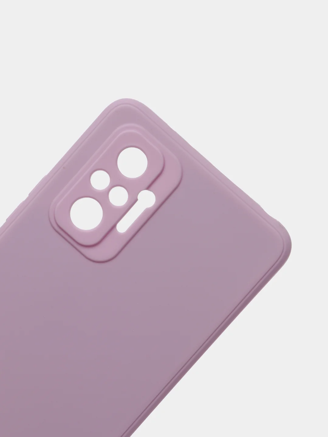 Тёмно-розовый чехол для Xiaomi Redmi NOTE 10 pro с защитой камеры и бархатом внутри