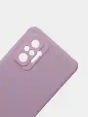 Тёмно-розовый чехол для Xiaomi Redmi NOTE 10 pro с защитой камеры и бархатом внутри