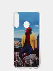 Голубой чехол Huawei HONOR 9C, P40 LITE E