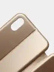 Золотой чехол-книжка iPhone XS Max