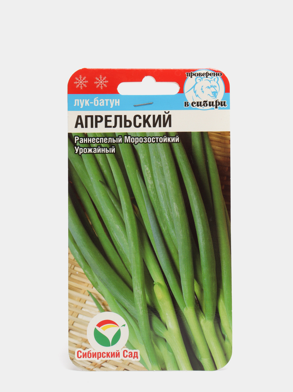 Семена лук-батун Русский огород Апрельский 308300 1 уп. - купить в Семь Семян, ц