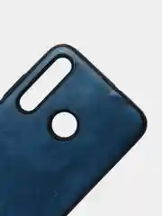 Синий чехол под имитацию кожи для Honor 10i / Honor 10 lite / P smart 2019 / Honor 20i