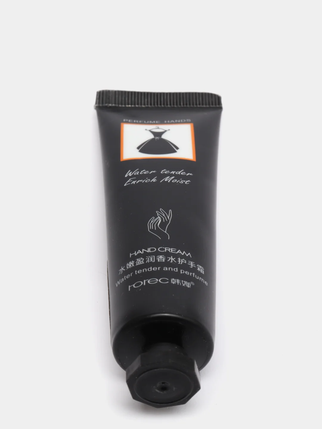 Черный крем для рук Moist and smooth