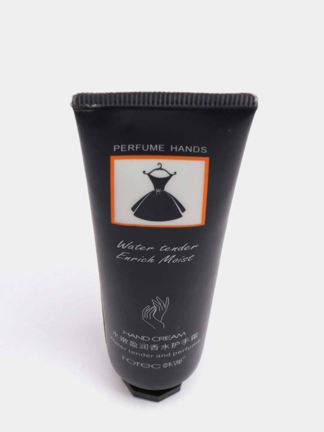 Черный крем для рук Moist and smooth