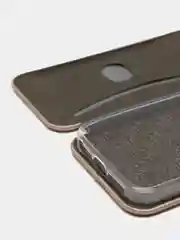 Золотой чехол-книжка iPhone 5 / iPhone SE