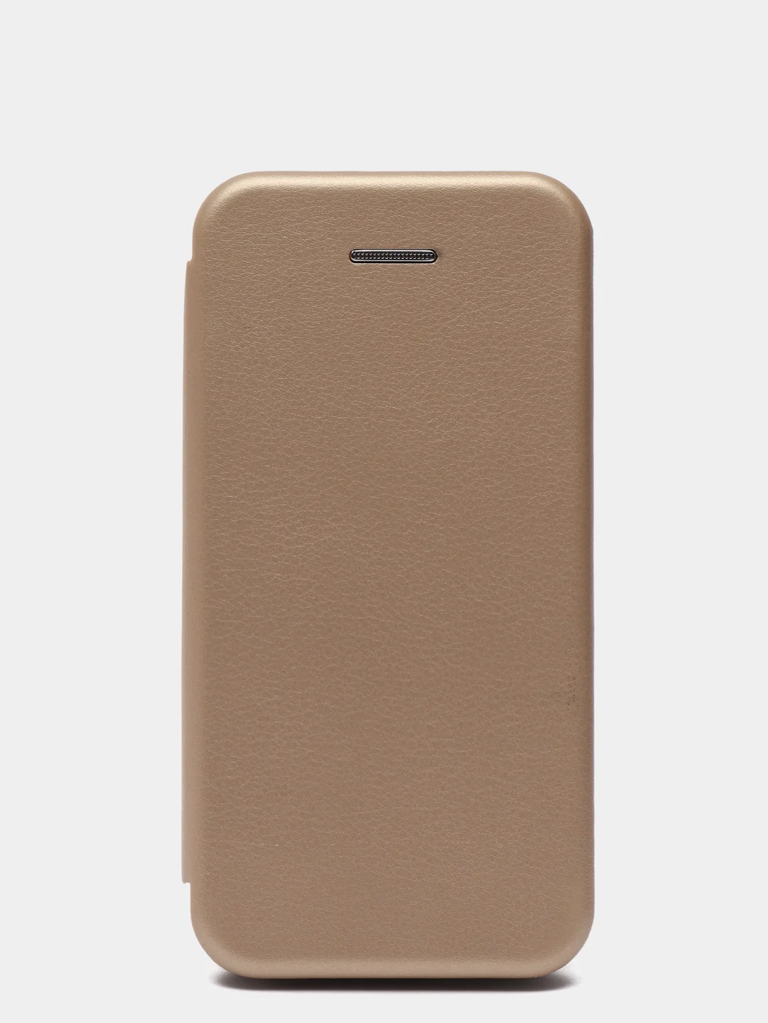 Золотой чехол-книжка iPhone 5 / iPhone SE