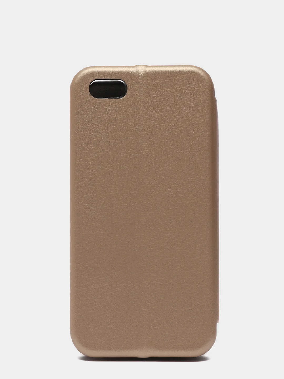 Золотой чехол-книжка iPhone 5 / iPhone SE