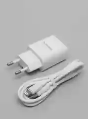 Белый зарядное устройство Borofone, кабель Lightning, USB