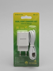 Зарядное устройство Borofone, кабель Lightning, USB