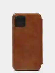 Коричневый чехол книжка IPhone 11 PRO