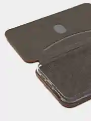 Коричневый чехол книжка IPhone 11 PRO