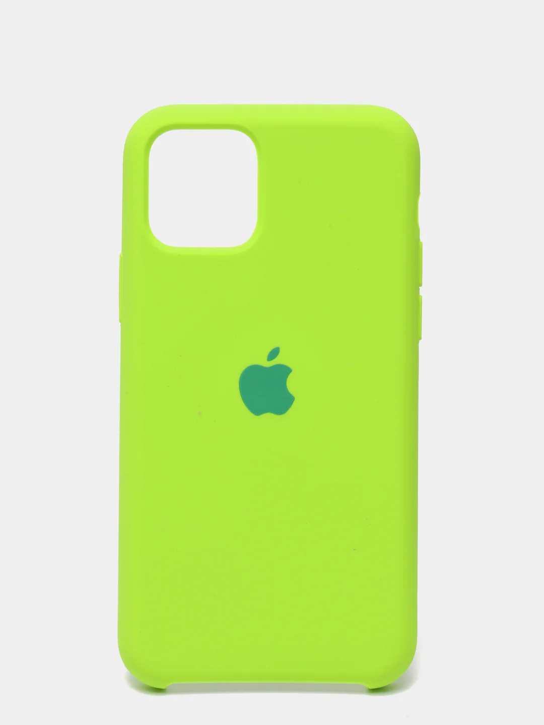 Лайм чехол с бархатом iPhone 11 Pro