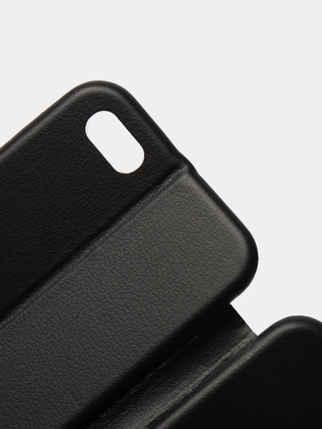 Черный чехол-книжка iPhone 5 / iPhone SE