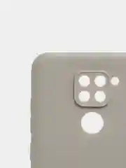 Серый чехол Xiaomi Redmi Note 9 силиконовый