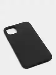 Черный чехол для iPhone (Айфон) 11 силиконовый, синий