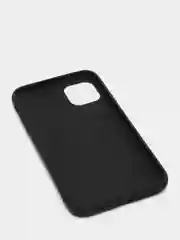 Черный чехол для iPhone (Айфон) 11 силиконовый, синий
