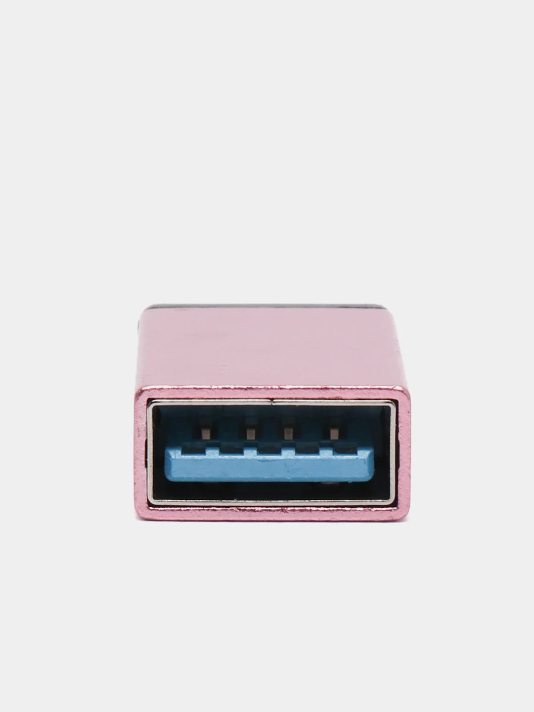 Розовый otg адаптер USB Type-C - USB 3.0