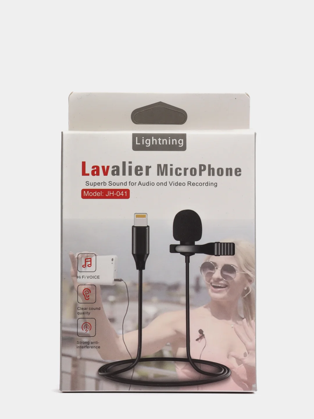 Микрофон для iPhone, iPad lightning Type-C