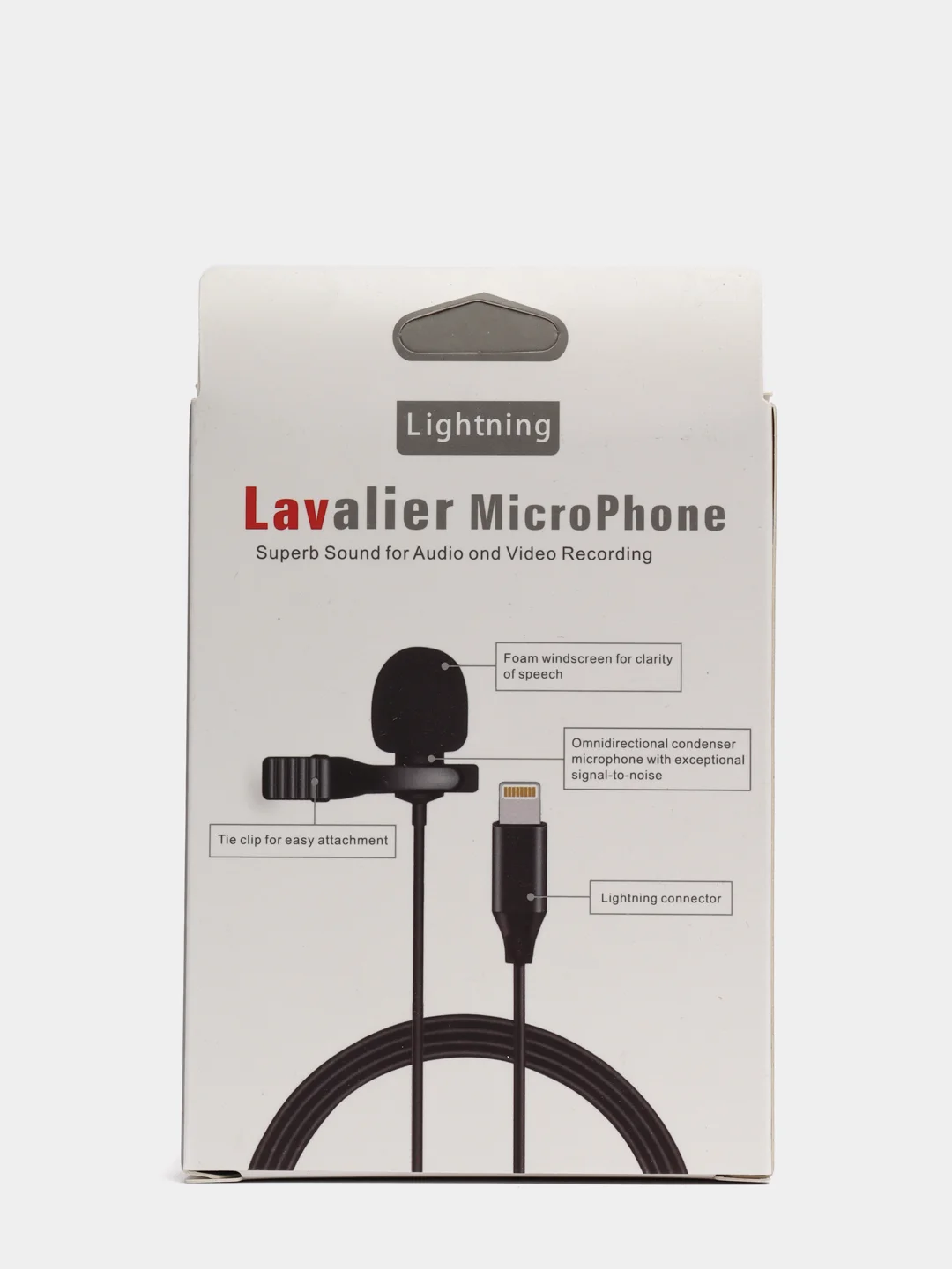 Микрофон для iPhone, iPad lightning Type-C