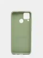 Оливковый чехол для Realme C15 силиконовый