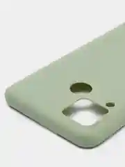Оливковый чехол для Realme C15 силиконовый